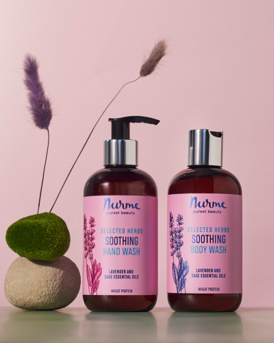 Organic Hand Wash Clary Sage & Lavender 250ml - Image 2