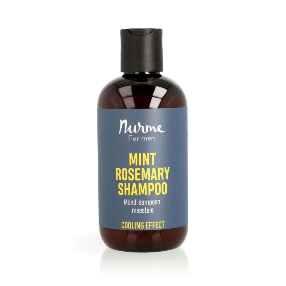Mint-rosemary shampoo for men
