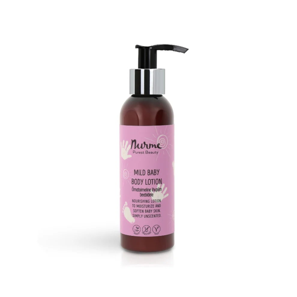 Gentle body lotion for babies