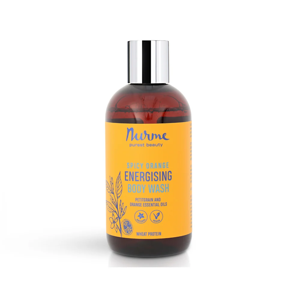 Zesty orange shower gel