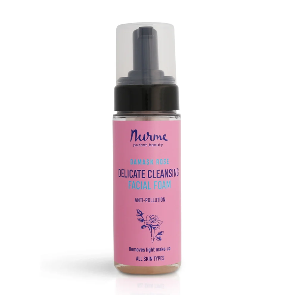 Rose facial cleansing foam