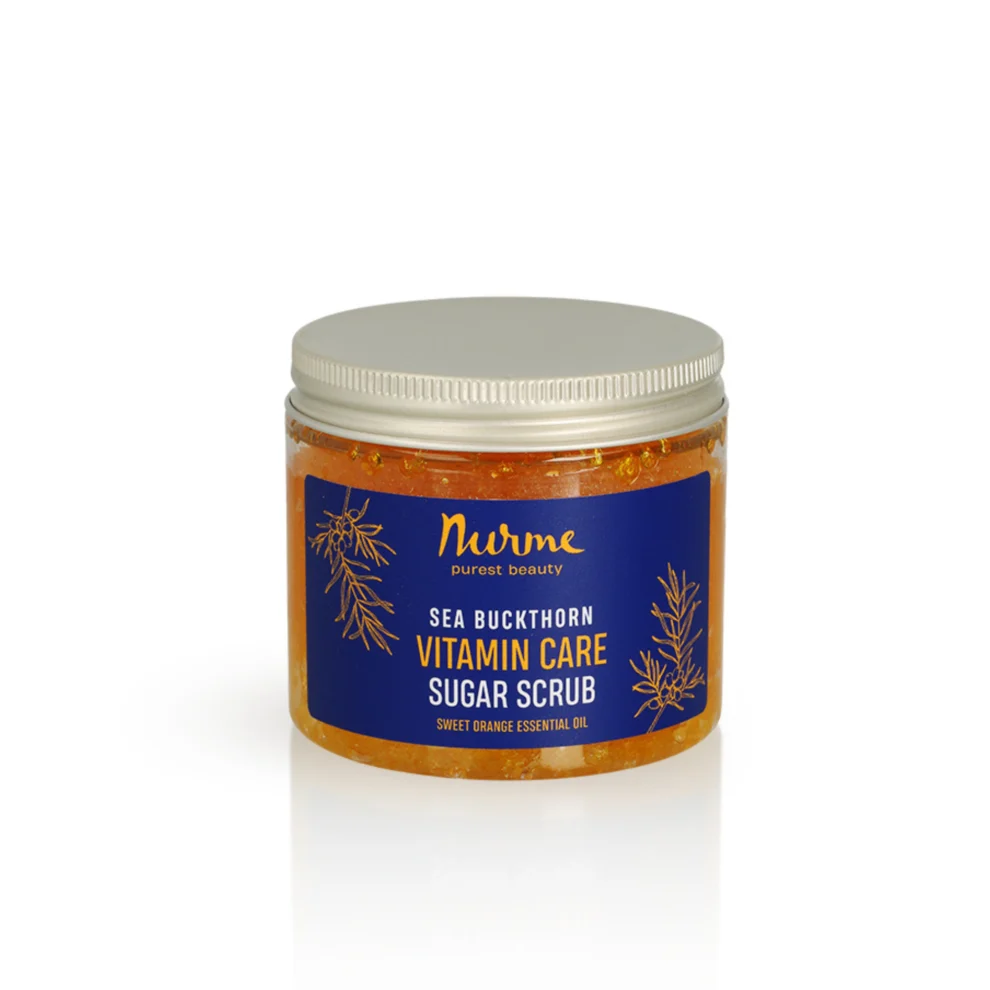 Sea buckthorn vitamin nourishing body scrub