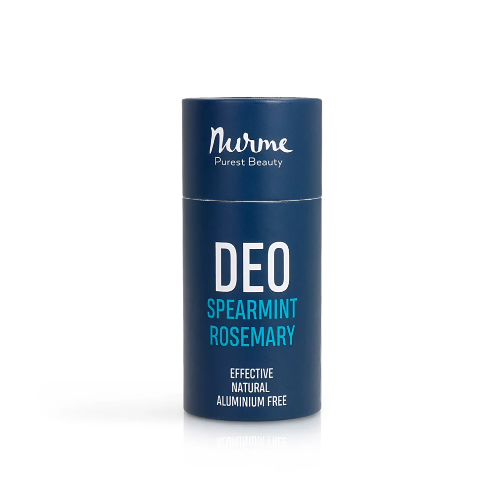 Deodorant with spearmint and rosemary