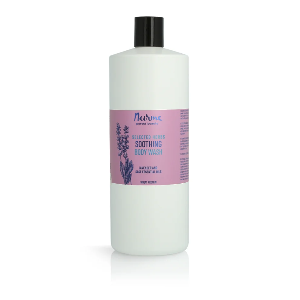 Refill soothing shower gel with herbs and lavender