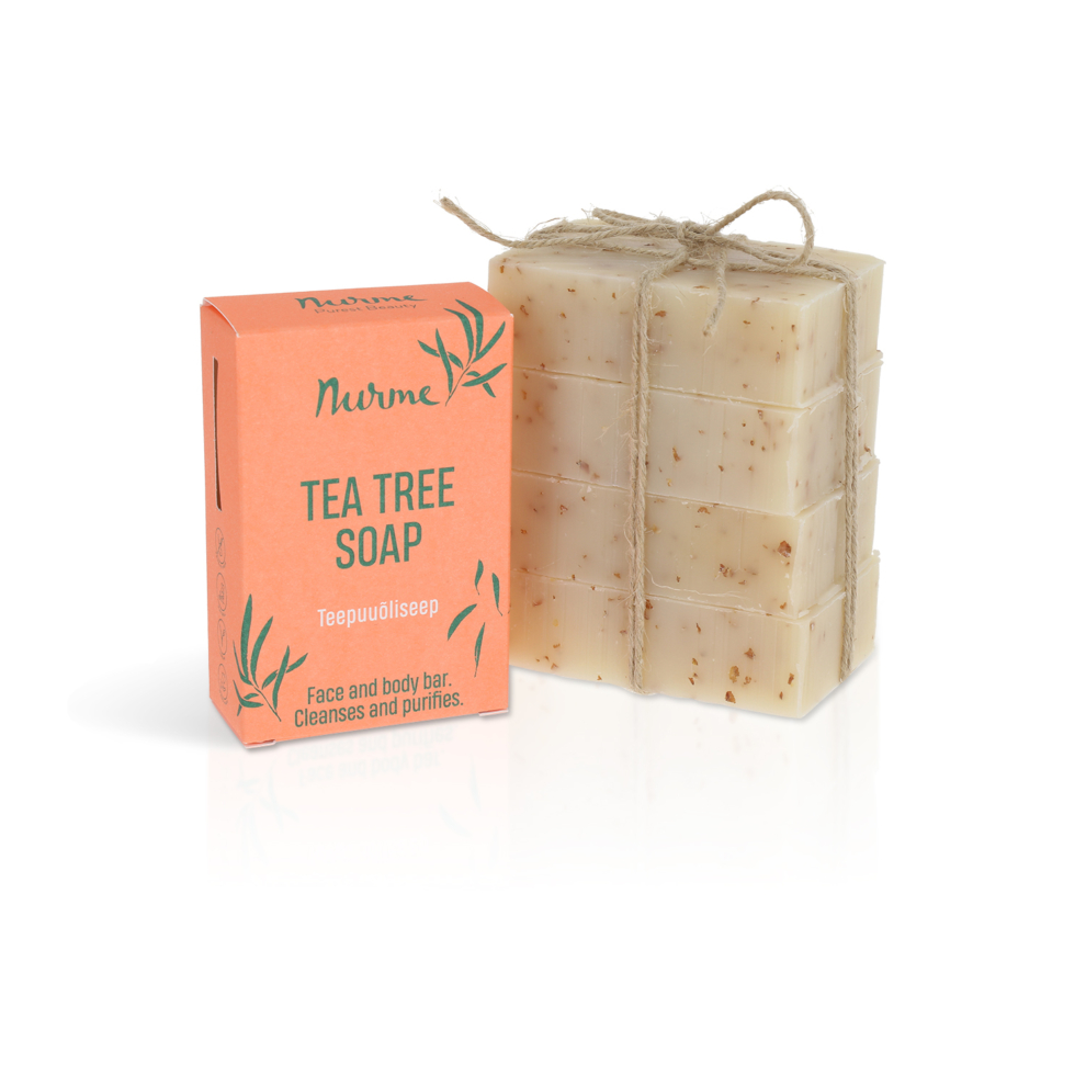 Package-free Tea tree oil soap