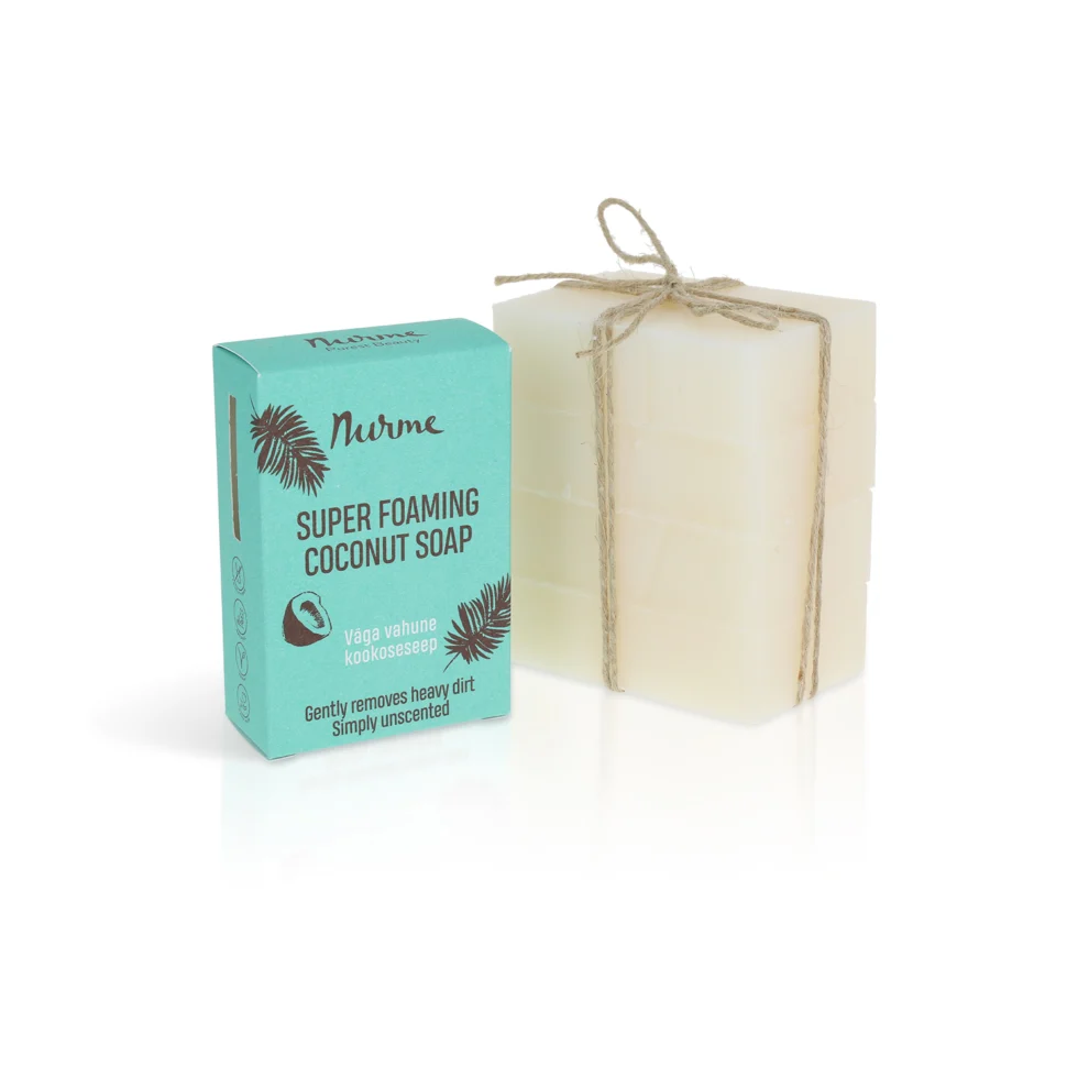 Package-free Extra-foaming coconut soap