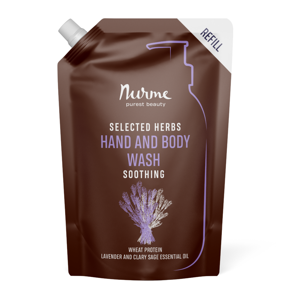 Refill — Selected herbs & lavender hand & body wash