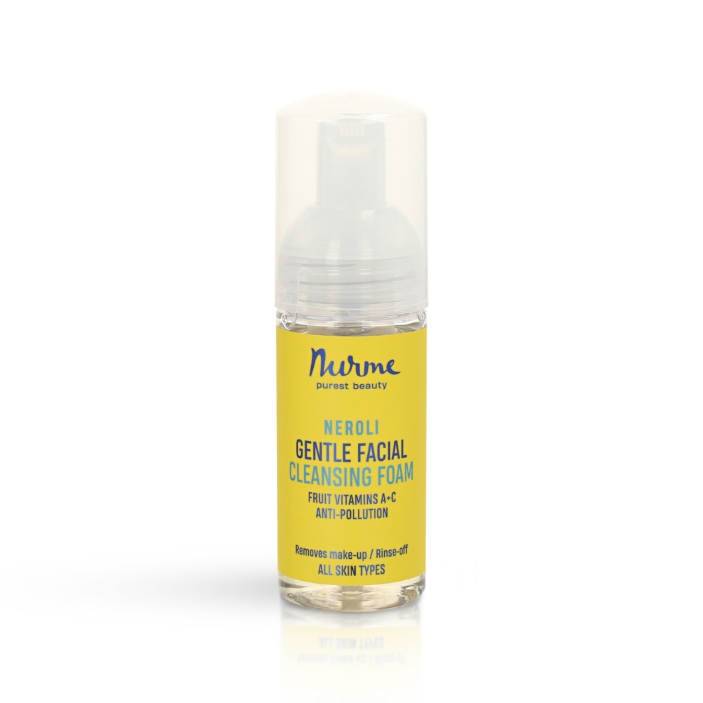 Travel size gentle neroli facial cleansing foam