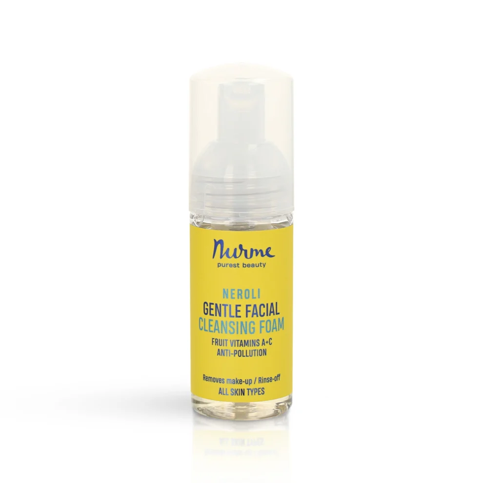 Travel size gentle neroli facial cleansing foam