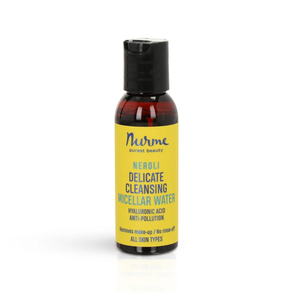 Travel size gently cleansing Neroli micellar water
