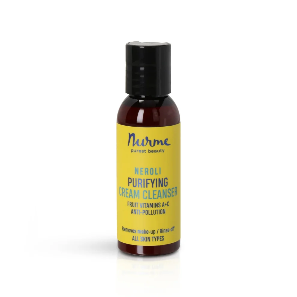 Travel size neroli cleansing cream foam