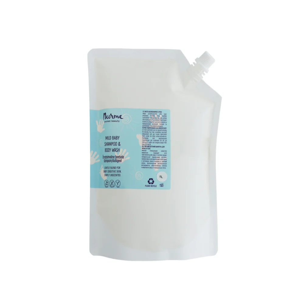 Refill gentle baby shampoo/shower gel